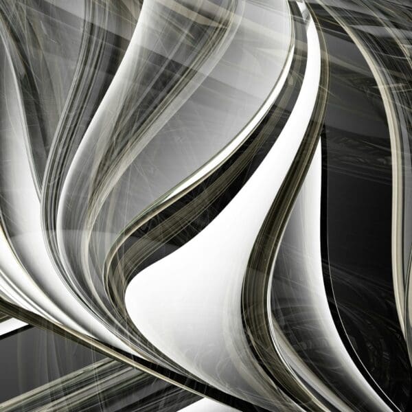 Grayscale digital waves of close and distant proportion