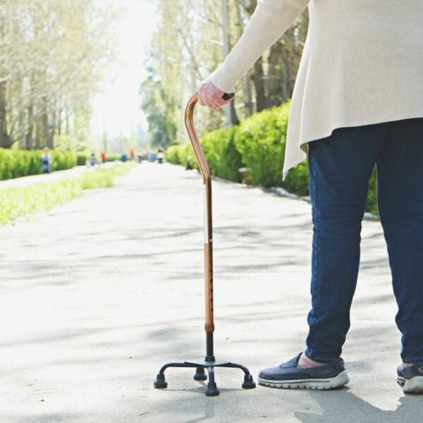 stoke survivor patient walking after stem cell treatment